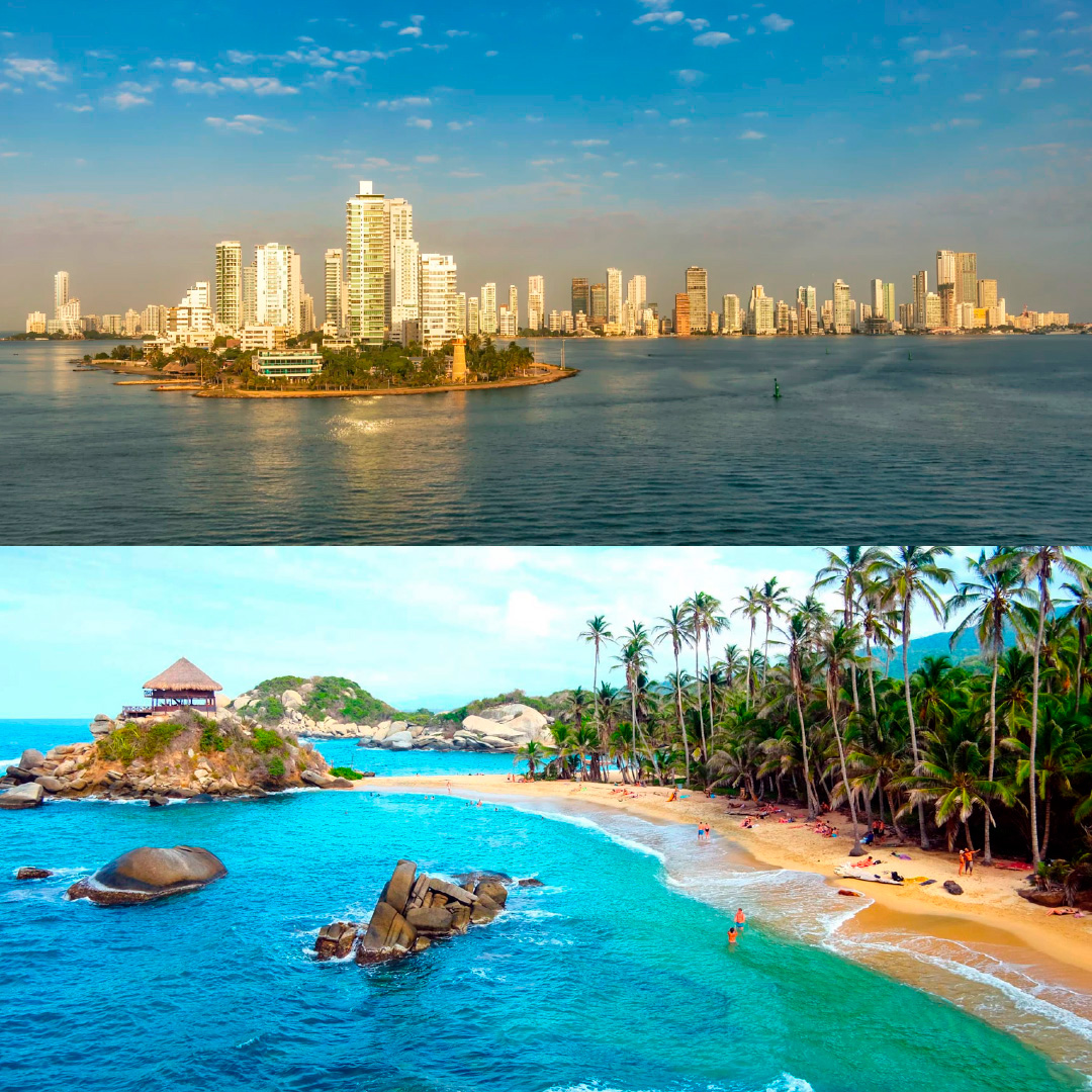 Cartagena & Santa Marta - Dos destinos por el precio de uno